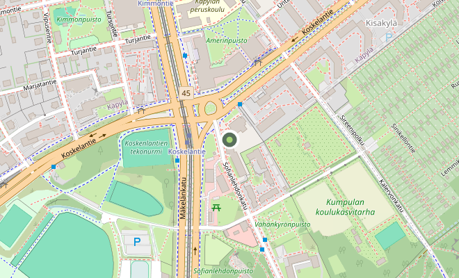 Kartta: Koskelantie 5 C, Helsinki Käpylä